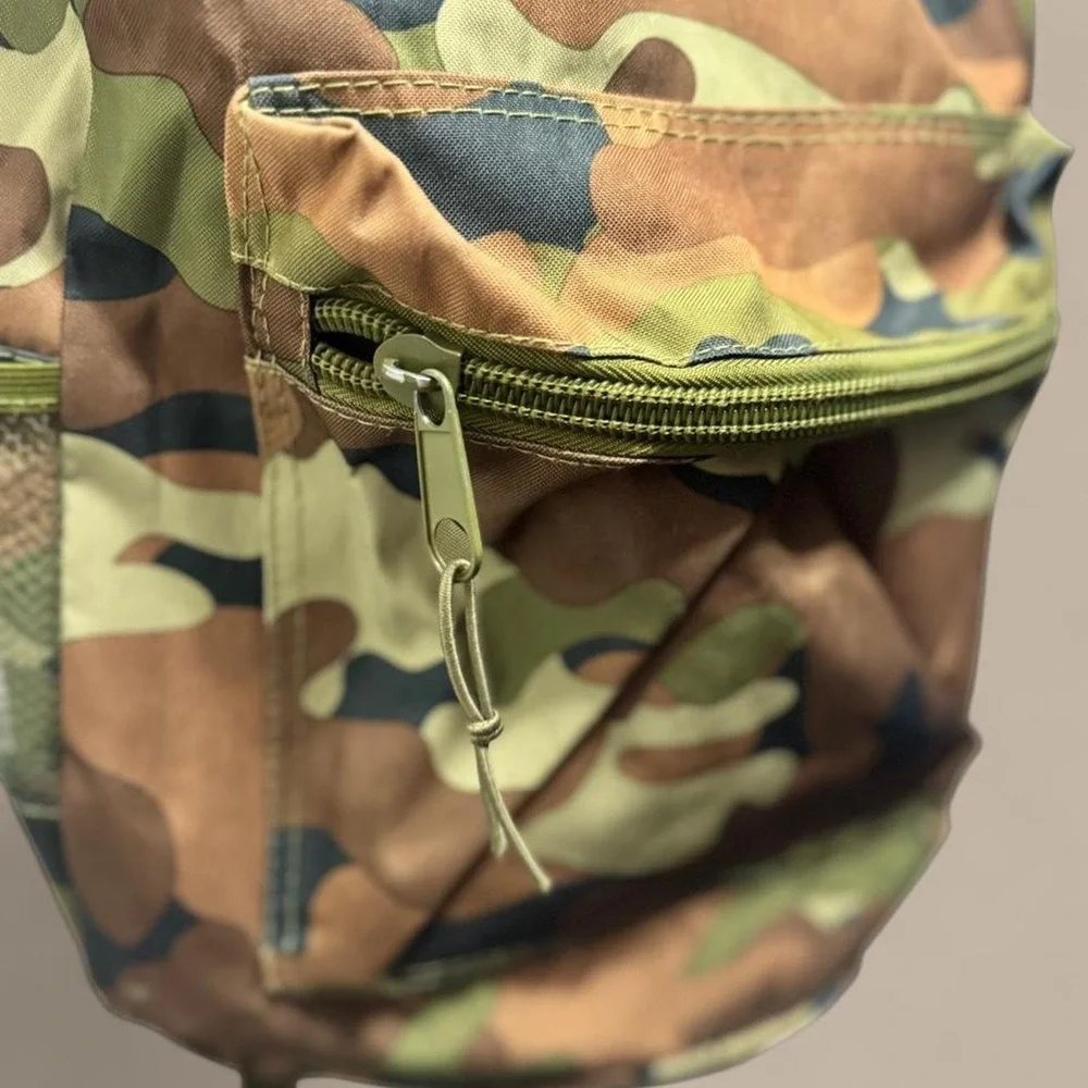 Eaglesport Woodland Camo Utility Backpack Gorpcore Streetwear Travel Bag Multi